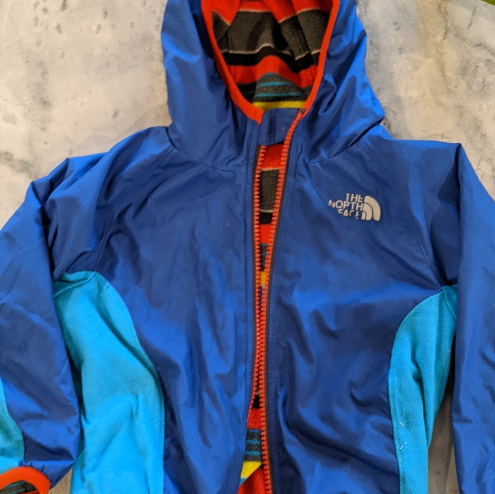 The North Face kids reversible jacket